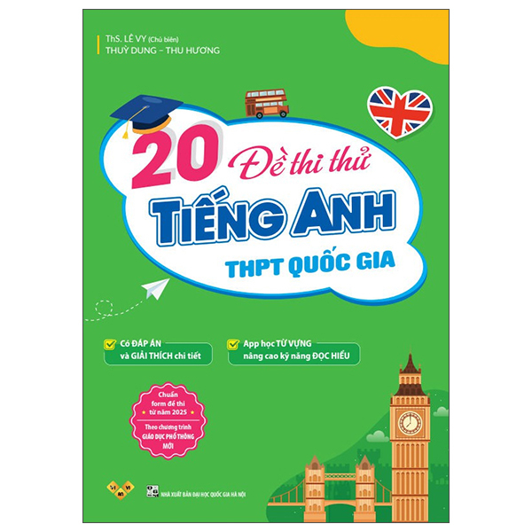 20 De Thi Thu Tieng Anh THPT Quoc Gia (Co Dap An)