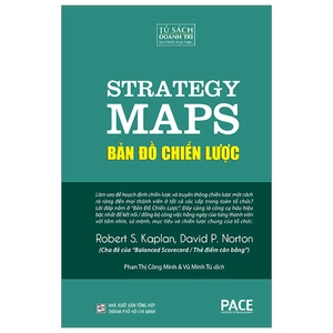 bản đồ chiến lược - strategy maps - bìa cứng (tái bản 2024)