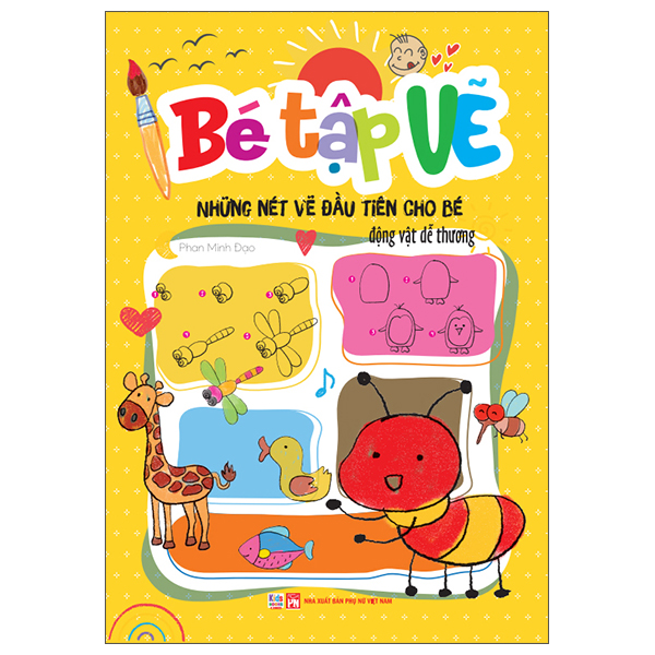 Be Tap Ve - Nhung Net Ve Dau Tien Cho Be - Dong Vat De Thuong