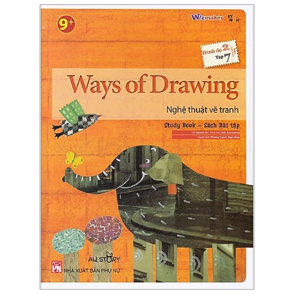 bộ all story - ways of drawing - nghệ thuật vẽ tranh - trình độ 2 (tập 7)