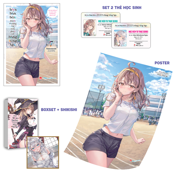 Bo
						
										
										Arya Ban Ben Thinh Thoang Lai Treu Gheo Toi Bang Tieng Nga - Tap 7 - Ban Boxset -Tang Kem Boxset + Shikishi + Set 2 The Hoc Sinh + Poster