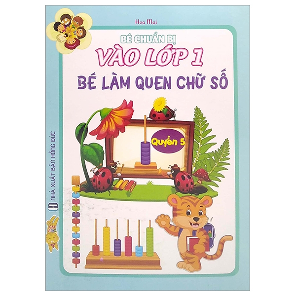 bộ bé chuẩn bị vào lớp 1 - bé làm quen chữ số (quyển 5)