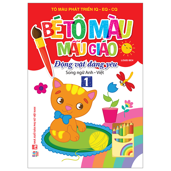Bo
						
										
										Be Tap To Mau Mau Giao - Dong Vat Dang Yeu - Song Ngu Anh-Viet - Tap 1