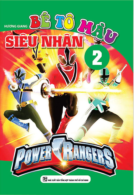 bộ bé tô màu siêu nhân - tập 2