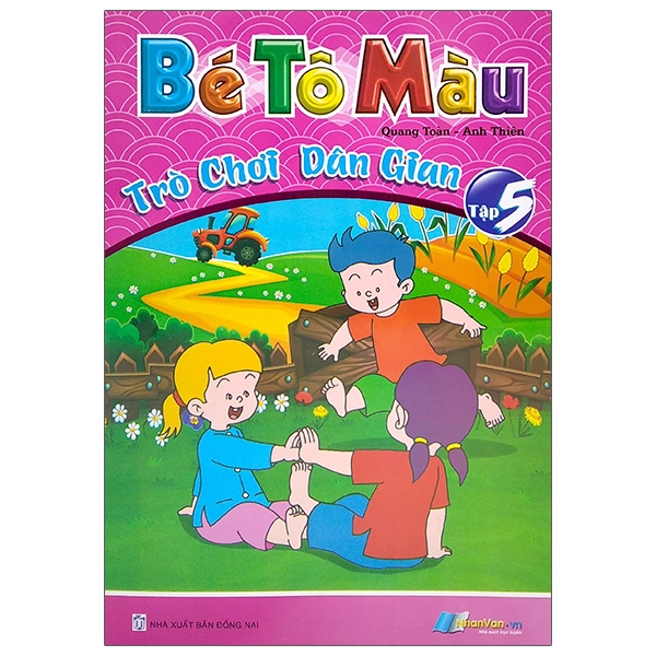 bộ bé tô màu trò chơi dân gian - tập 5