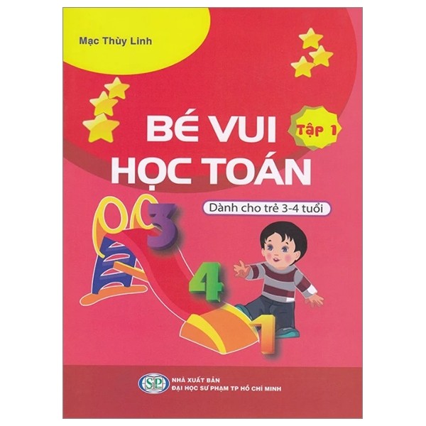 bộ bé vui học toán - dành cho trẻ 3-4 tuổi - tập 1
