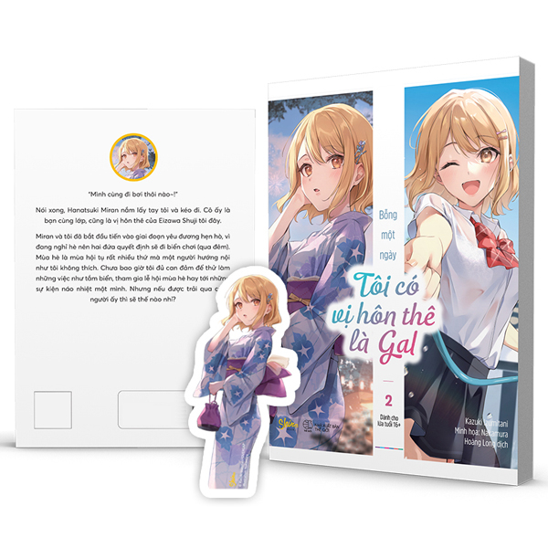 Bo
						
										
										Bong Mot Ngay Toi Co Vi Hon The La Gal - Tap 2 - Tang Kem Bookmark Be