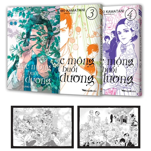 Bo
						
										
										Boxset Giac Mong Buoi Ta Duong - Tap 3 + 4 (Bo 2 Tap) - Tang Kem 2 Postcard