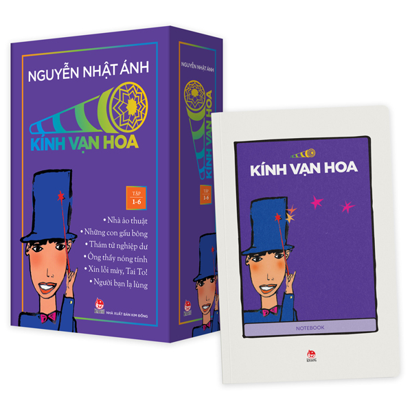 Bộ
Boxset Kính Vạn Hoa - Bộ Kỉ Niệm 30 Năm: Tập 1 - 6 (Hộp 6 Tập) - Tặng Kèm Sổ Tay Kính Vạn Hoa