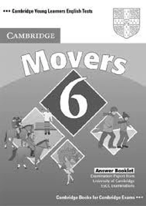 bộ cambridge young learners english tests 6 movers answer booklet