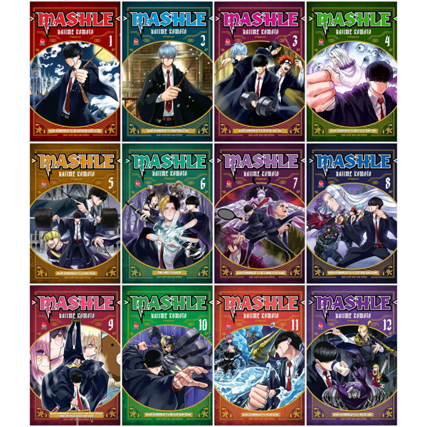Bo
						
										
										Combo Manga - MASHLE: Tap 1 - 12 (Bo 12 Tap)