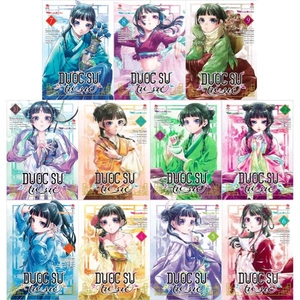 bộ combo sách [manga] dược sư tự sự - tập 1 - 11 (bộ 11 tập)