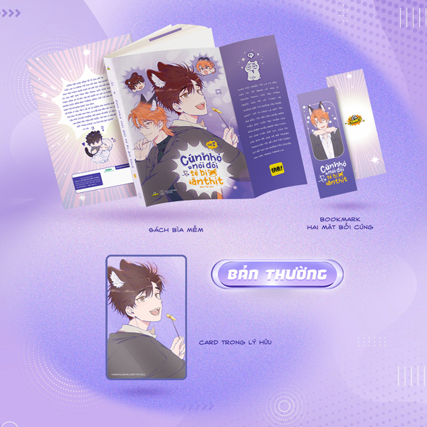 Bo
						
										
										Cun Nho Noi Doi Se Bi An Thit - Tap 2 - Tang Kem Bookmark 2 Mat + Card Trong Suot Ly Huu