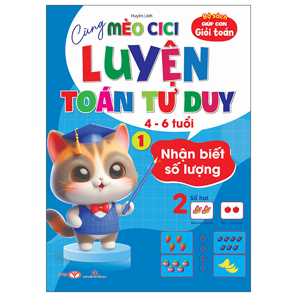 Bo
						
										
										Cung Meo Cici Luyen Toan Tu Duy - Tap 1 - Nhan Biet So Luong