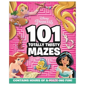 bộ disney princess: 101 totally twisty mazes