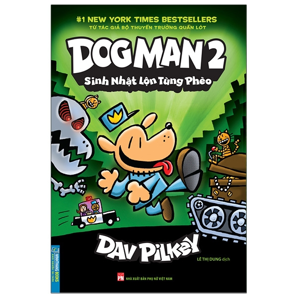 bộ dog man 2 - sinh nhật lộn tùng phèo