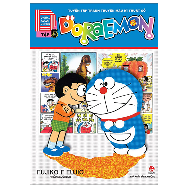 bộ doraemon - tuyển tập tranh truyện màu kĩ thuật số - tập 5 (tái bản 2023)