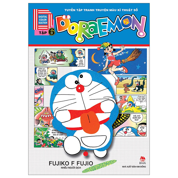 bộ doraemon - tuyển tập tranh truyện màu kĩ thuật số - tập 6 (tái bản 2023)