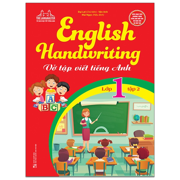 bộ english handwriting - vở tập viết tiếng anh lớp 1 - tập 2