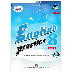 bộ english practice 8 book 2 - with answer key