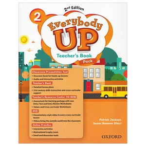 bộ everybody up 2 teachers book pack (2nd edition)