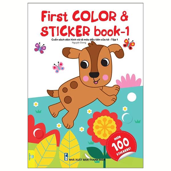 Bo
						
										
										First Color And Sticker Book - Cuon Sach Dan Hinh Va To Mau Dau Tien Cua To - Tap 1