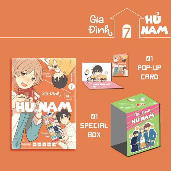 Bo
						
										
										Gia Dinh Hu Nam - Tap 7 - Ban Co Box - Tang Kem Pop-Up Card + Special Box Ky Niem