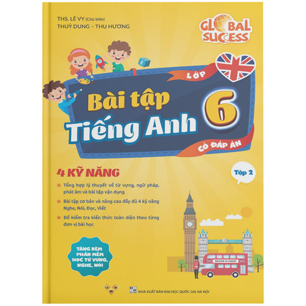 Bo
						
										
										Global Success - Bai Tap Tieng Anh 6 - Tap 2 (Co Dap An)