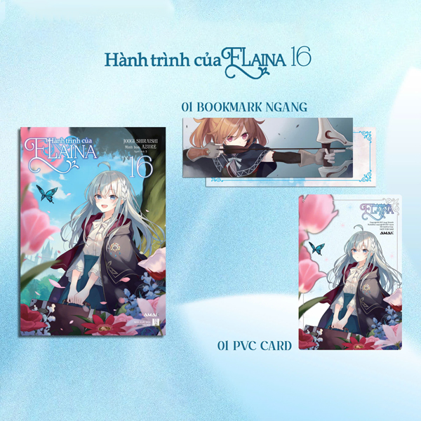 Bo
						
										
										Hanh Trinh Cua Elaina - Tap 16 - Tang Kem Bookmark Hai Mat + Clearcard