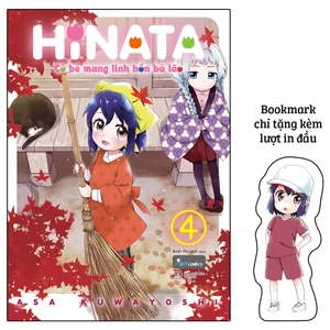 bộ hinata cô bé mang linh hồn bà lão - tập 4 - tặng kèm bookmark bế hình nhân vật