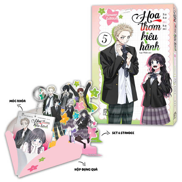 Bo
						
										
										Hoa Thom Kieu Hanh - Tap 5 - Flower Edition - Tang Kem Set 6 Standee PVC + Moc Khoa Mica + Hop Giay Dung Qua