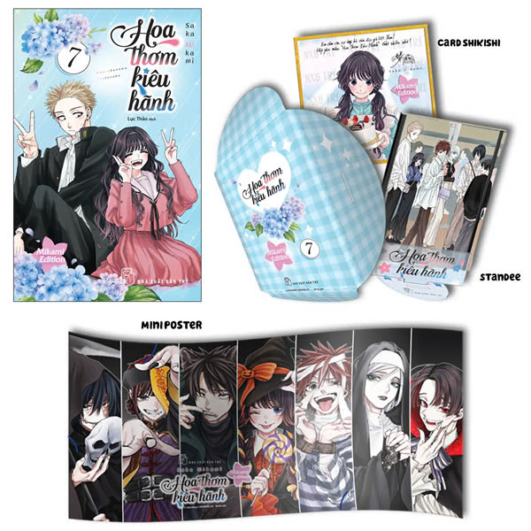 Bo
						
										
										Hoa Thom Kieu Hanh - Tap 7 - Mikami Edition - Tang Kem Card Shikishi + Standee Mica + Mini Poster + Bao Dung Qua
