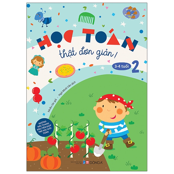 bộ học toán thật đơn giản: 3-4 tuổi - tập 2