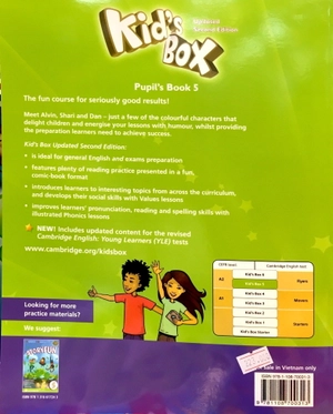 bộ kid's box second edition pupil's book level 5