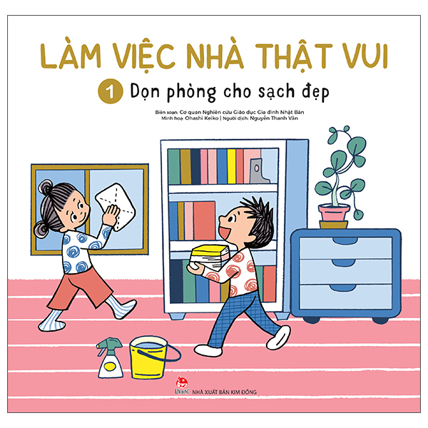 Bo
						
										
										Lam Viec Nha That Vui - Tap 1 - Don Phong Cho Sach Dep