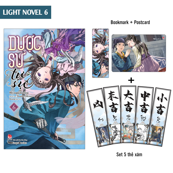 Bo
						
										
										[Light Novel] Duoc Su Tu Su - Tap 6 - Tang Kem Bookmark + Postcard + Set 5 The Xam