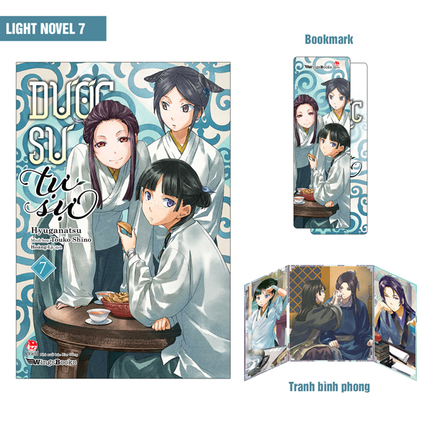 Bo
						
										
										[Light Novel] Duoc Su Tu Su - Tap 7 - Tang Kem Bookmark + Tranh Binh Phong
