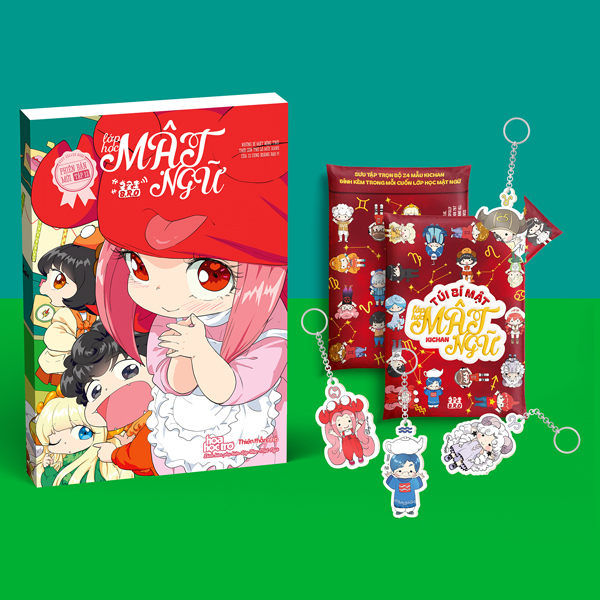 Bo
						
										
										Lop Hoc Mat Ngu - Phien Ban Moi - Tap 12 - Tang Kem Tui Bi Mat Moc Khoa Cung Hoang Dao Kiwi Kiwi