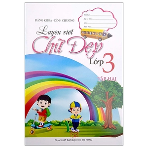 bộ luyện viết chữ đẹp lớp 3 - tập 2