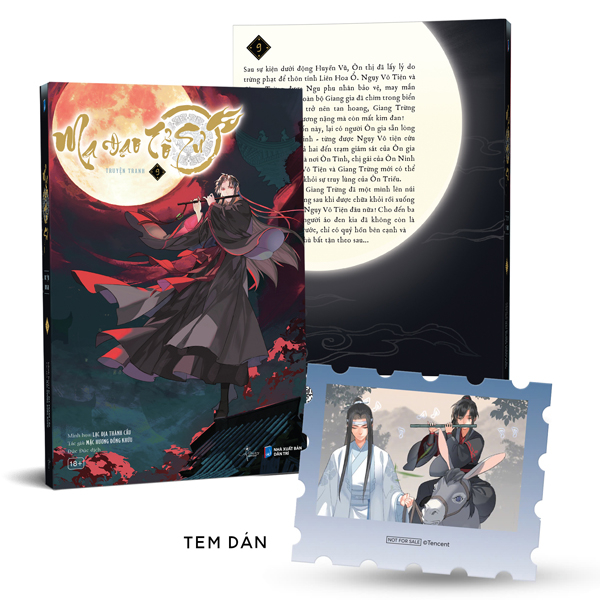 Bo
						
										
										Ma Dao To Su - Ban Truyen Tranh - Tap 9 - Tang Kem Sticker Tem