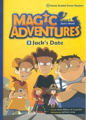 bộ magic adventures - graded comic readers: level 1-3: jack's date + acd