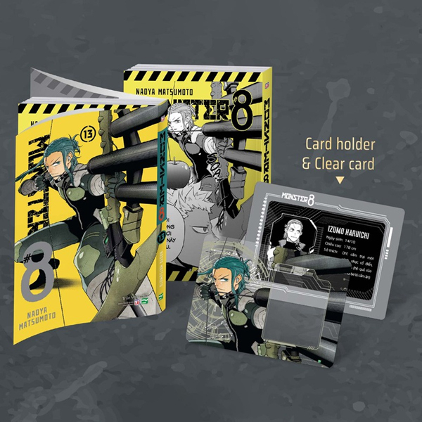 Bộ
MONSTER #8 - Tập 13 - Bản Đặc Biệt - Bright Ver - Tặng Kèm Clear Card + Card Holder “Lực Lượng Phòng Vệ”