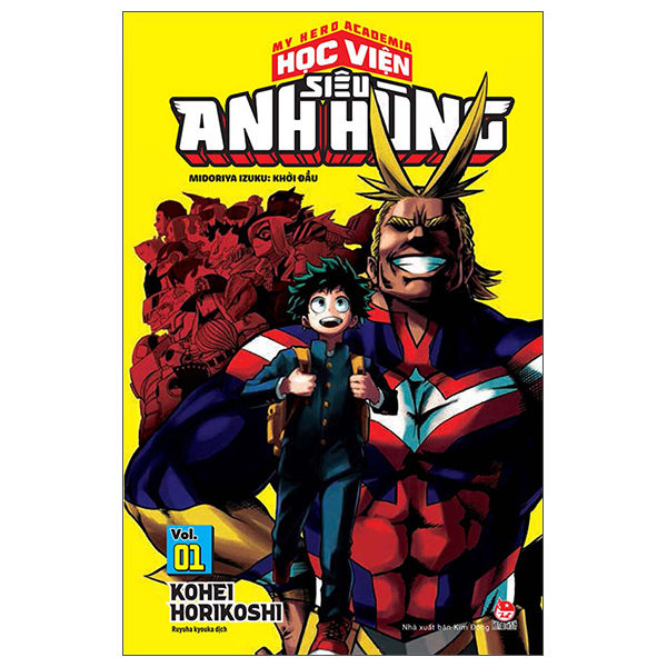 Bo
						
										
										My Hero Academia - Hoc Vien Sieu Anh Hung - Tap 1 - Midoriya Izuku - Khoi Dau (Tai Ban 2025)