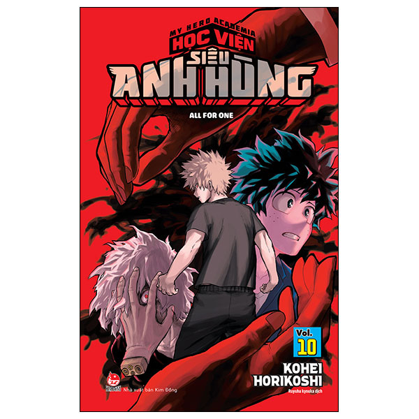 Bo
						
										
										My Hero Academia - Hoc Vien Sieu Anh Hung - Tap 10 - All For One (Tai Ban 2025)
