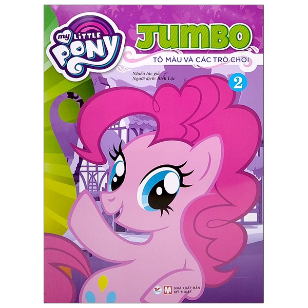 bộ my little pony - jumbo tô màu và các trò chơi 2