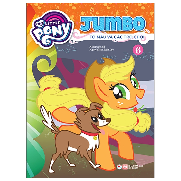 bộ my little pony - jumbo tô màu và các trò chơi 6