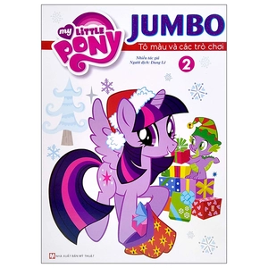 bộ my little pony - jumbo tô màu và các trò chơi - tập 2