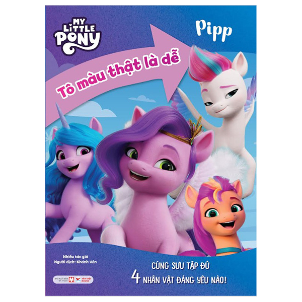 Bo
						
										
										My Little Pony - To Mau That La De - Pipp - Cung Suu Tap Du 4 Nhan Vat Dang Yeu Nao!