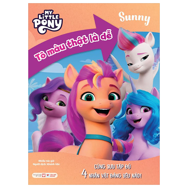 Bo
						
										
										My Little Pony - To Mau That La De - Sunny - Cung Suu Tap Du 4 Nhan Vat Dang Yeu Nao!