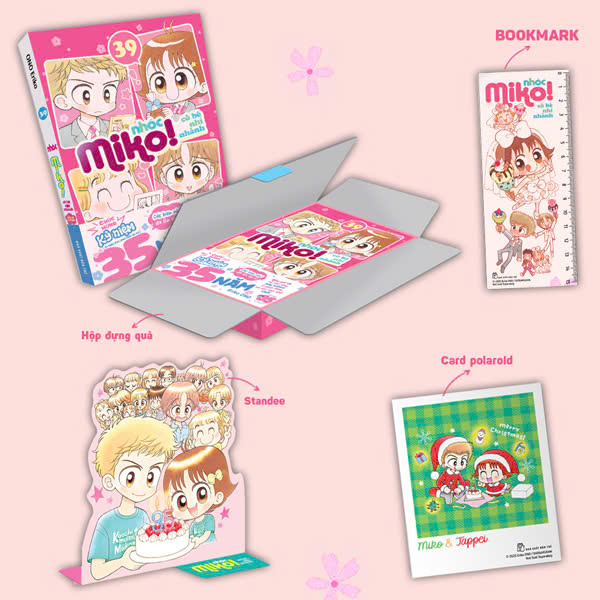 Bộ
Nhóc Miko! Cô Bé Nhí Nhảnh - Tập 39 - Special Edition - Tặng Kèm Bookmark + Standee + Card Polaroid + Obi